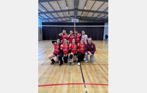 2ème place du championnat départemental pour nos M18F