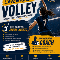 Recrutement pour la saison 2026-2027 - et  AG le vendredi 12 juin à 18h30 au CCS de TULLE